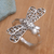 Sterling silver cocktail ring, 'Lucky Dragonfly' - Artisan Jewelry Sterling Silver Cocktail Ring (image 2) thumbail