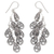 Sterling silver filigree earrings, 'Infinite Finesse' - Fair Trade Women's Sterling Silver Filigree Earrings (image 2a) thumbail
