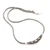 Sterling silver pendant necklace, 'Majapahit Princess' - Sterling Silver and 18k Gold Overlay Necklace
