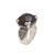 Smoky quartz cocktail ring, 'Glistening Borobudur' - Sterling Silver and Smoky Quartz Ring from Bali (image 2b) thumbail