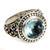 Gold accent topaz cocktail ring, 'Blue Bali' - Sterling Silver and Blue Topaz Ring (image 2b) thumbail