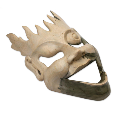 Máscara de madera - Máscara de madera moderna única