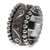 Sterling silver band ring, 'Queen of Java' - Hand Made Sterling Silver Band Ring (image 2b) thumbail