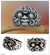 Men's sterling silver ring, 'Witch Rangda' - Men's sterling silver ring