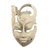 Wood mask, 'Frangipani Flower Woman' - Hibiscus Wood Wall Mask thumbail