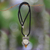 Peridot and citrine pendant necklace, 'Sleepy Moon' - Sterling Silver and Citrine Pendant Necklace (image 2) thumbail