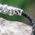 Sterling silver and leather braided bracelet, 'Maltese Cross' - Leather and Sterling Silver Bracelet (image 2d) thumbail