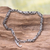Sterling silver link bracelet, 'To Flourish' - Hand Crafted Sterling Silver Link Bracelet (image 2) thumbail