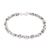 Sterling silver chain bracelet, 'Life Source' - Sterling Silver Chain Bracelet (image 2a) thumbail