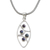 Cultured pearl pendant necklace, 'Iridescent Hope' - Cultured pearl pendant necklace thumbail