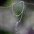 Cultured pearl pendant necklace, 'Iridescent Hope' - Cultured pearl pendant necklace (image 2b) thumbail
