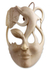 Wood mask, 'Surreal Dolphin' - Wood mask