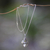 Peridot locket necklace, 'Precious Bali' - Sterling Silver and Peridot  Locket Necklace (image 2b) thumbail