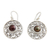 Pearl dangle earrings, 'Deepest Beauty' - Pearl dangle earrings (image 2a) thumbail