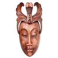 Wood mask,