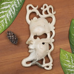 Wood mask, 'The Other Half' - Wood mask