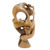 Wood mask, 'Awaiting Him' - Hibiscus Wood Mask Hand Carved in Indonesia (image 2b) thumbail