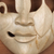 Wood mask, 'Surreal Beauty' - Hand Crafted Wood Mask (image 2b) thumbail