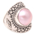 Pearl cocktail ring, 'Rose Bali' - Pearl cocktail ring (image 2e) thumbail