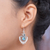 Blaue Topas-Ohrhänger - Handgefertigte Ohrhänger aus Blautopas und Silber
