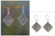 Sterling silver dangle earrings, 'Flower Lattice' - Sterling silver dangle earrings
