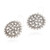 Sterling silver dangle earrings, 'Filigree Chrysanthemum' - Hand Crafted Sterling Silver Dangle Earrings
