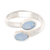 Opal wrap ring, 'Close to You' - Unique Indonesian Sterling Silver and Opal Wrap Ring (image 2c) thumbail