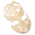 Wood mask, 'Gift of the Gecko' - Handmade Wood Lizard Mask (image 2b) thumbail