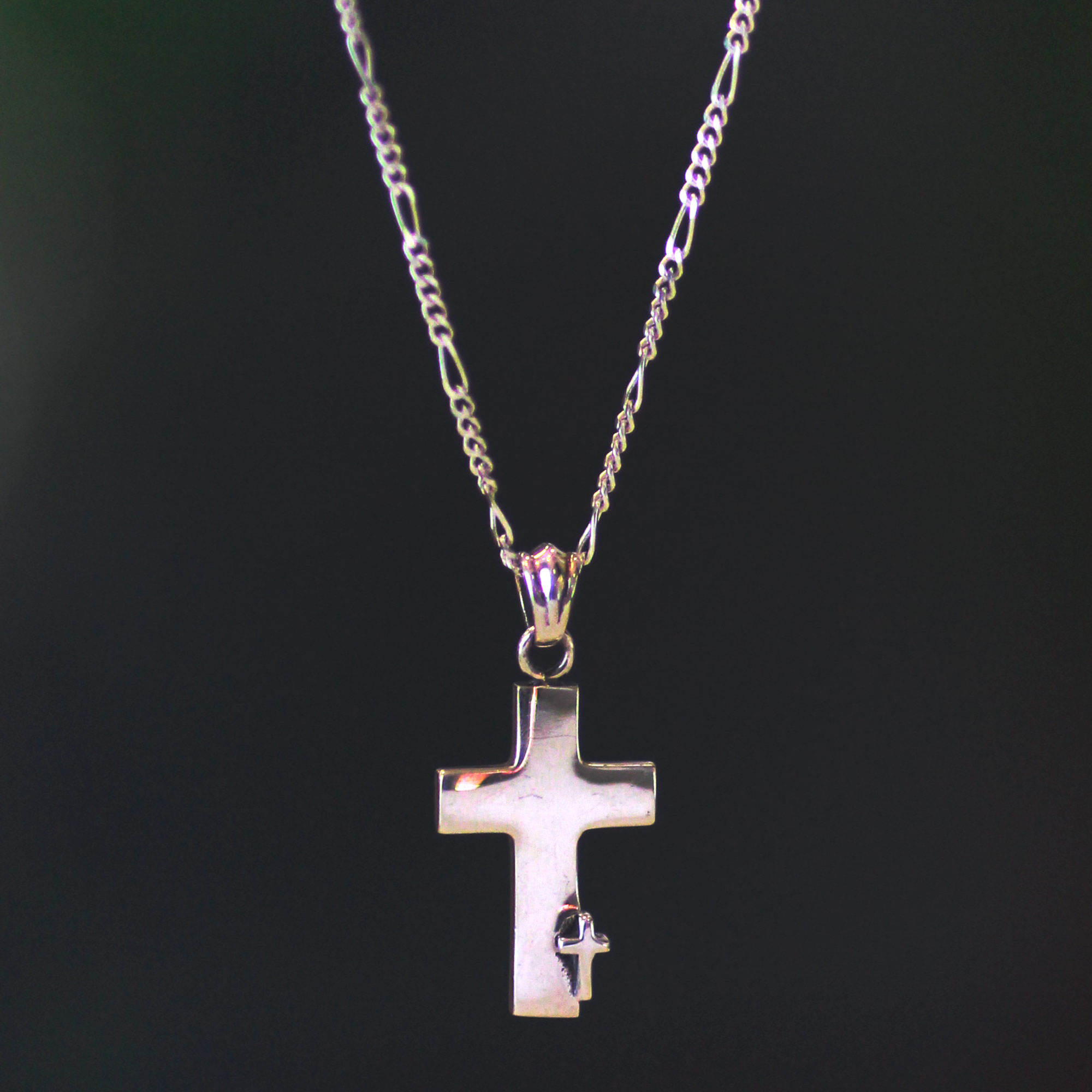 Sterling Silver Cross Necklace 