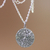 Men's sterling silver necklace, 'Inspiration Tree' - Men's Handmade Sterling Silver Necklace