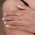 Citrine solitaire ring, 'Feminine Charm' - Citrine and Sterling Silver Ring (image 2h) thumbail