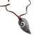 Bone pendant necklace, 'Lucky Hook' - Artisan Crafted Indonesian Cow Bone Necklace (image 2e) thumbail