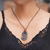 Bone pendant necklace, 'Timeless' - Bone Pendant Necklace from Indonesia