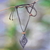 Bone pendant necklace, 'Glyphs' - Bone pendant necklace (image 2d) thumbail
