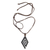 Bone pendant necklace, 'Glyphs' - Bone pendant necklace (image 2e) thumbail