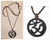 Coconut shell pendant necklace, 'Java Yoga' - Inspirational Coconut Shell Pendant Necklace (image 2) thumbail