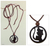 Coconut shell pendant necklace, 'Lucky Gecko' - Lizard Coconut Shell Necklace (image p190229) thumbail