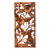 Panel de relieve de madera, 'Dulce hibisco balinés' - Panel de relieve de madera floral artesanal