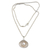 collar con colgante de perlas cultivadas - Collar con Colgante de Perlas y Plata de Ley Hecho a Mano