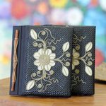 Pandanus journals, 'Floral Pride' (set of 2) - Pandanus journals (Set of 2)