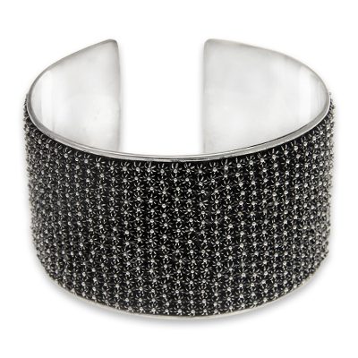 Sterling silver cuff bracelet, 'Pikun Constellation' - Sterling Silver Cuff Bracelet