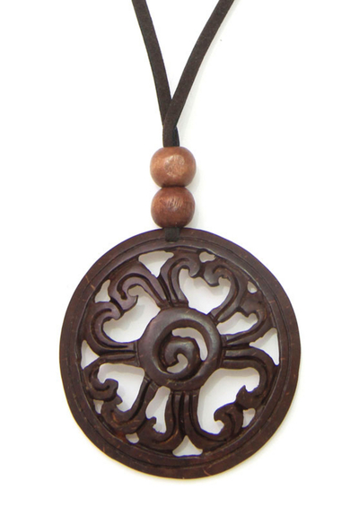 coconut pendant