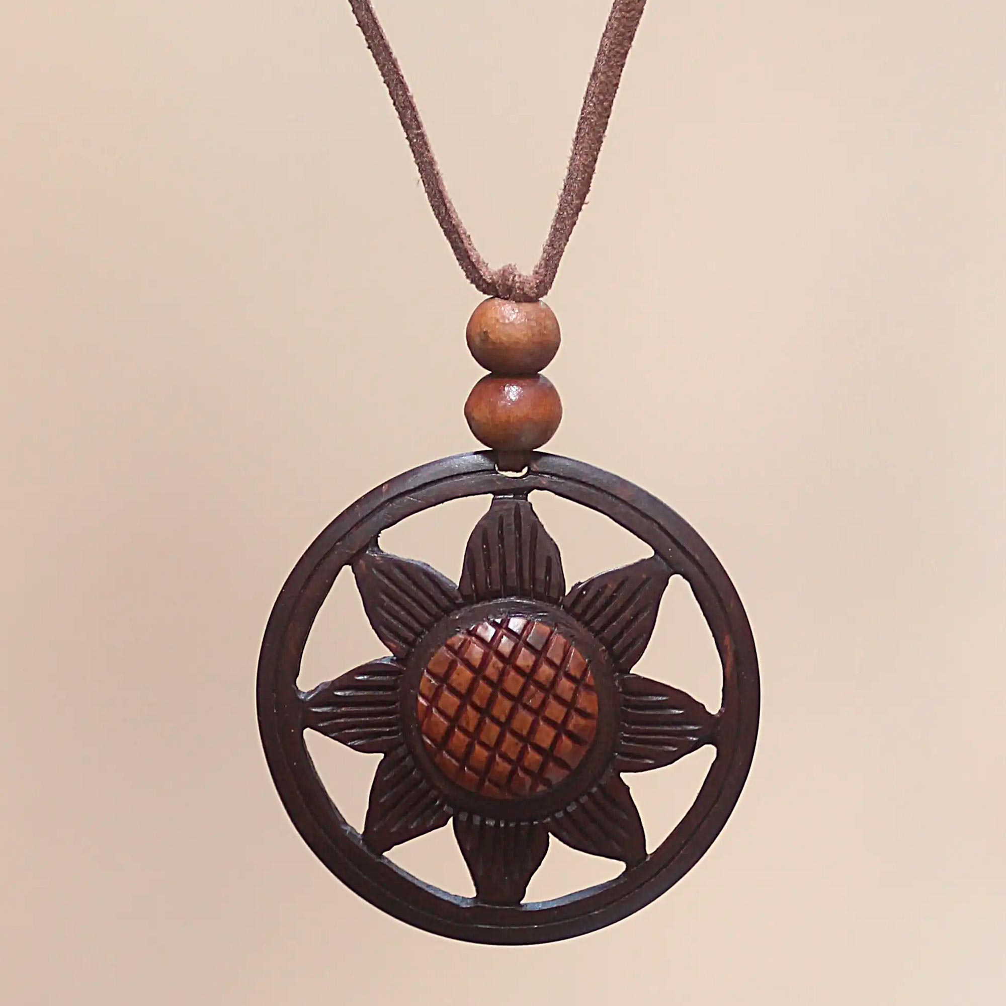 coconut shell locket