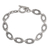 Sterling silver link bracelet, 'Fern Forest' - Unique Sterling Silver Link Bracelet (image 2d) thumbail