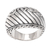 Men's sterling silver ring, 'The Walls of Heaven' - Men's Artisan Crafted Sterling Silver Band Ring thumbail