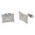 Sterling silver cufflinks, 'Royal Fern' - Handcrafted Sterling Silver Cufflinks from Indonesia (image 2d) thumbail