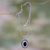 Onyx pendant necklace, 'Bali Butterflies' - Onyx pendant necklace (image 2b) thumbail