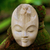 Máscara de madera - Máscara de madera de Buda única
