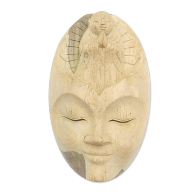 Unique Buddha Wood Mask