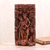 Wood relief panel, 'Prince Rama with Sita' - Wood relief panel (image 2) thumbail